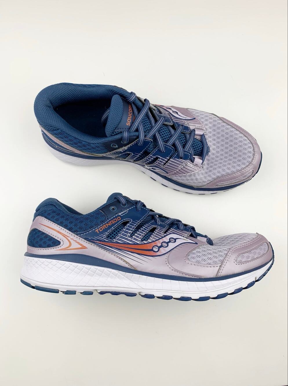 Saucony Tornado 2 Running Shoes Storm Lilac Sneakers S15439 Women's 10 Athletic